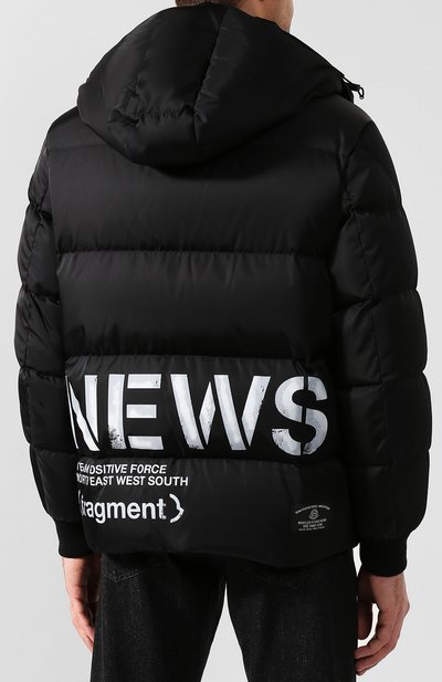 Пуховик 7 moncler fragment hiroshi fujiwara MONCLER GENIUS черного цвета по цене 108500 руб., арт. E2-09U-40301-50-C0339, фото 4 Пуховик 7 moncler fragment hiroshi fujiwara MONCLER GENIUS, арт. E2-09U-40301-50-C0339, фото 4