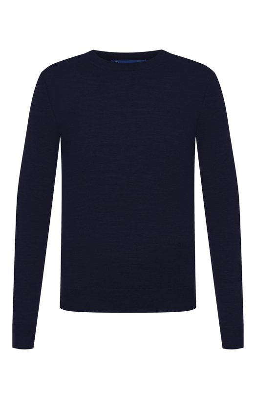 Джемпер из шерсти и шелка Andrea Campagna M5625-5300 Синий M5625-5300