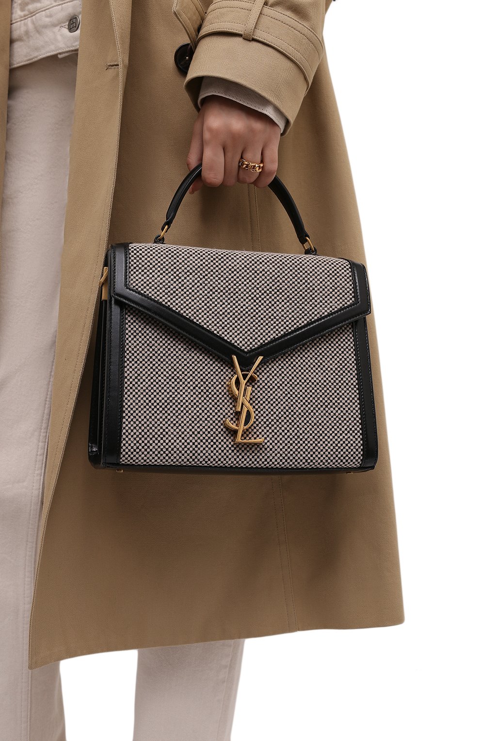 Сумка cassandra medium SAINT LAURENT, арт. 623931/25E1W, фото 2