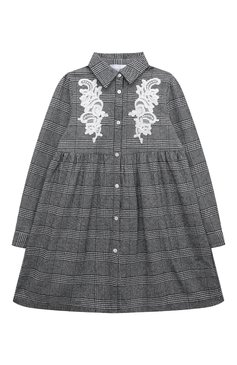 Хлопковое платье ERMANNO SCERVINO, арт. SFAB005C/TV681/10A-16A, фото 1