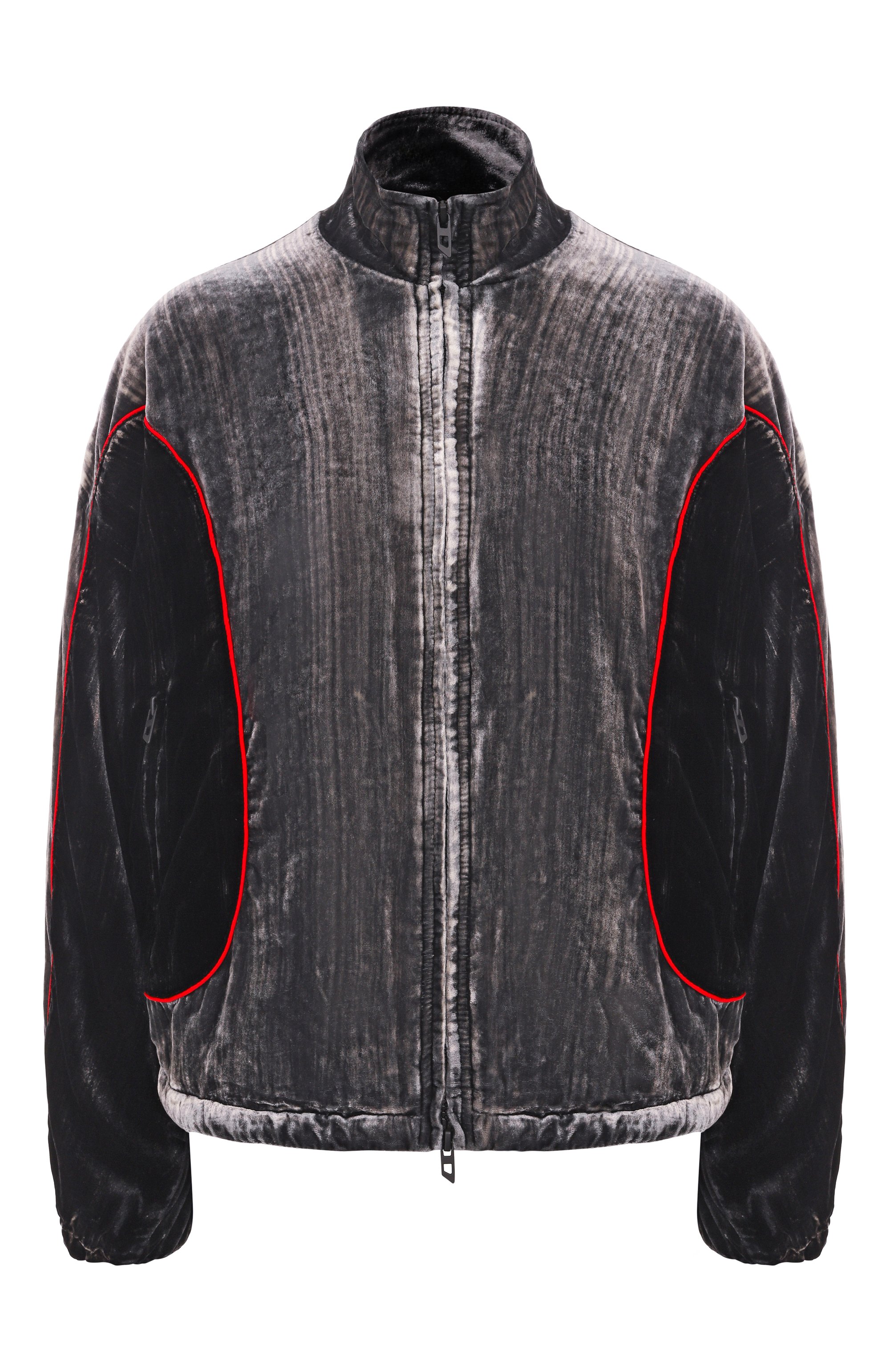 Бархатная толстовка DIESEL, арт. A19385/0AJFR, фото 1