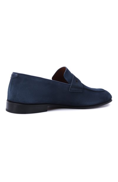 Замшевые пенни-лоферы ZILLI, арт. H0130AM1107VGRE03, фото 5