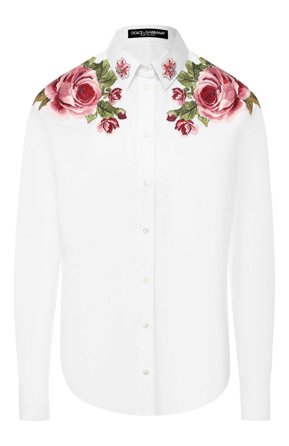 Хлопковая рубашка DOLCE & GABBANA, арт. F5I98Z/FUEAJ, фото 1