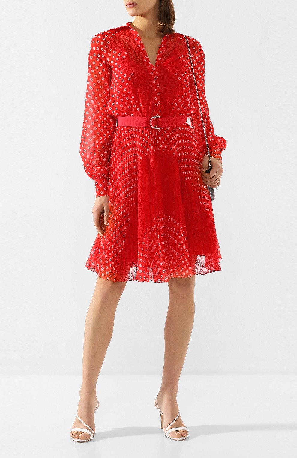 Платье с поясом ERMANNO ERMANNO SCERVINO, арт. 46T AB76 FAN, фото 2