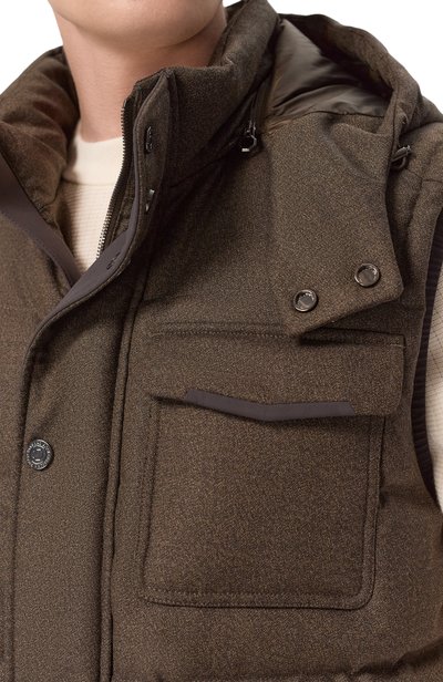 Пуховый жилет STEFANO RICCI, арт. M6J6300030/W0001V_003, фото 5