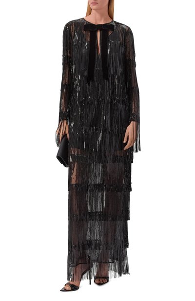 Платье с отделкой пайетками NINA RICCI, арт. 25ACR0048/PL0481, фото 2