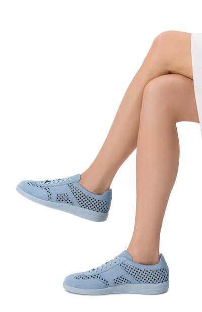 Замшевые кеды SANTONI, арт. WBPG61470CIETSQC, фото 2