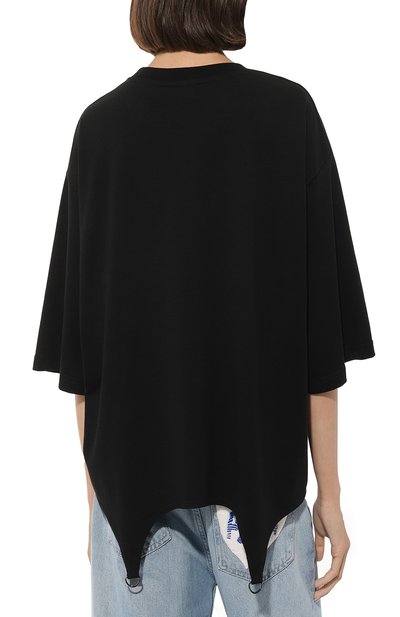 Хлопковая футболка YANA DRESS, арт. 1-17-034-900ШП, фото 4