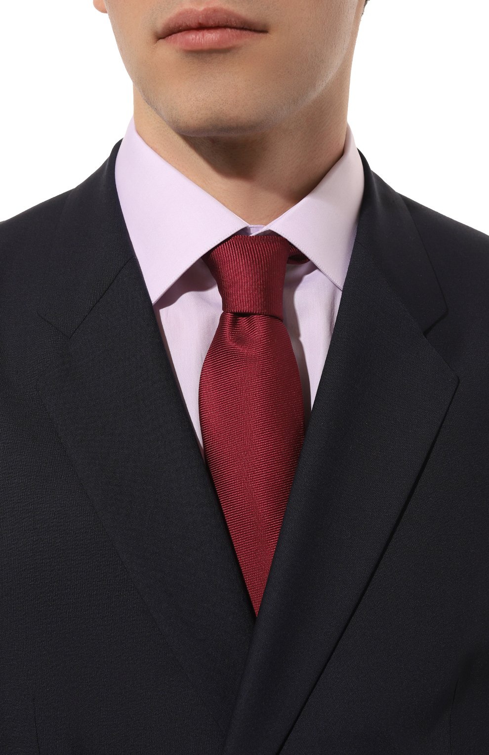 Шелковый галстук KITON, арт. UCRVKLC03A14, фото 2