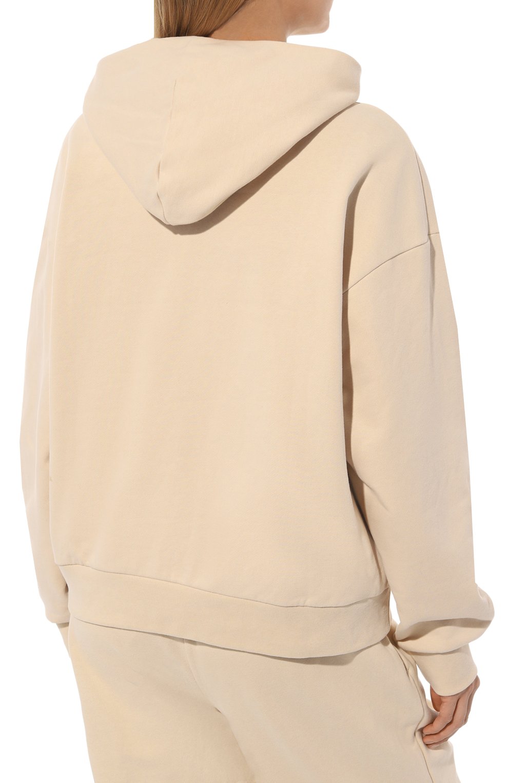 Хлопковое худи PANGAIA бежевого цвета по цене 15820 руб., арт. 365 Flexible Hoodie, фото 4 Хлопковое худи PANGAIA, арт. 365 Flexible Hoodie, фото 4