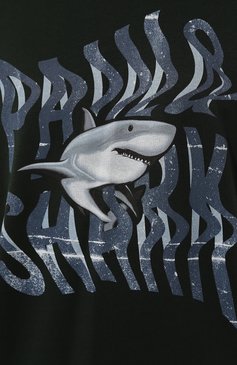 Мужская хлопковая футболка PAUL&SHARK темно-зеленого цвета, арт. 14311626 | Фото 5 (Рукава: Короткие; Материал внешний: Хлопок; Длина (для топов): Стандартные; Стили: Кэжуэл; Принт: С принтом; Кросс-КТ: Джерси; Мужское Кросс-КТ: Футболка-одежда)