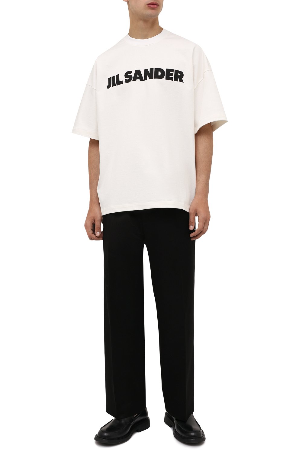 Хлопковые брюки JIL SANDER, арт. JSMT311031-MT251600, фото 2