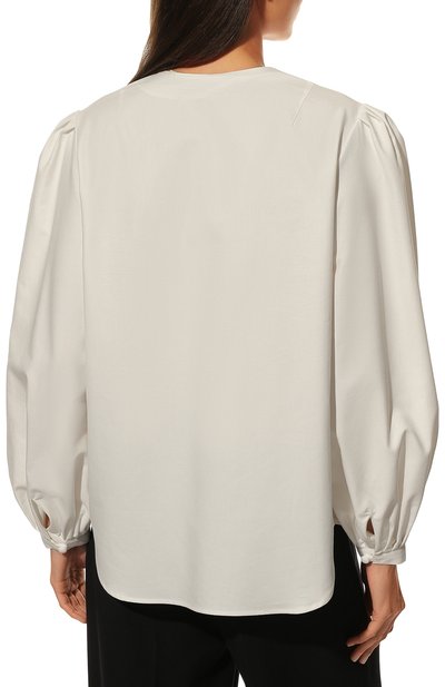 Хлопковая блузка LA NEIGE, арт. #COL-1-LS, фото 4