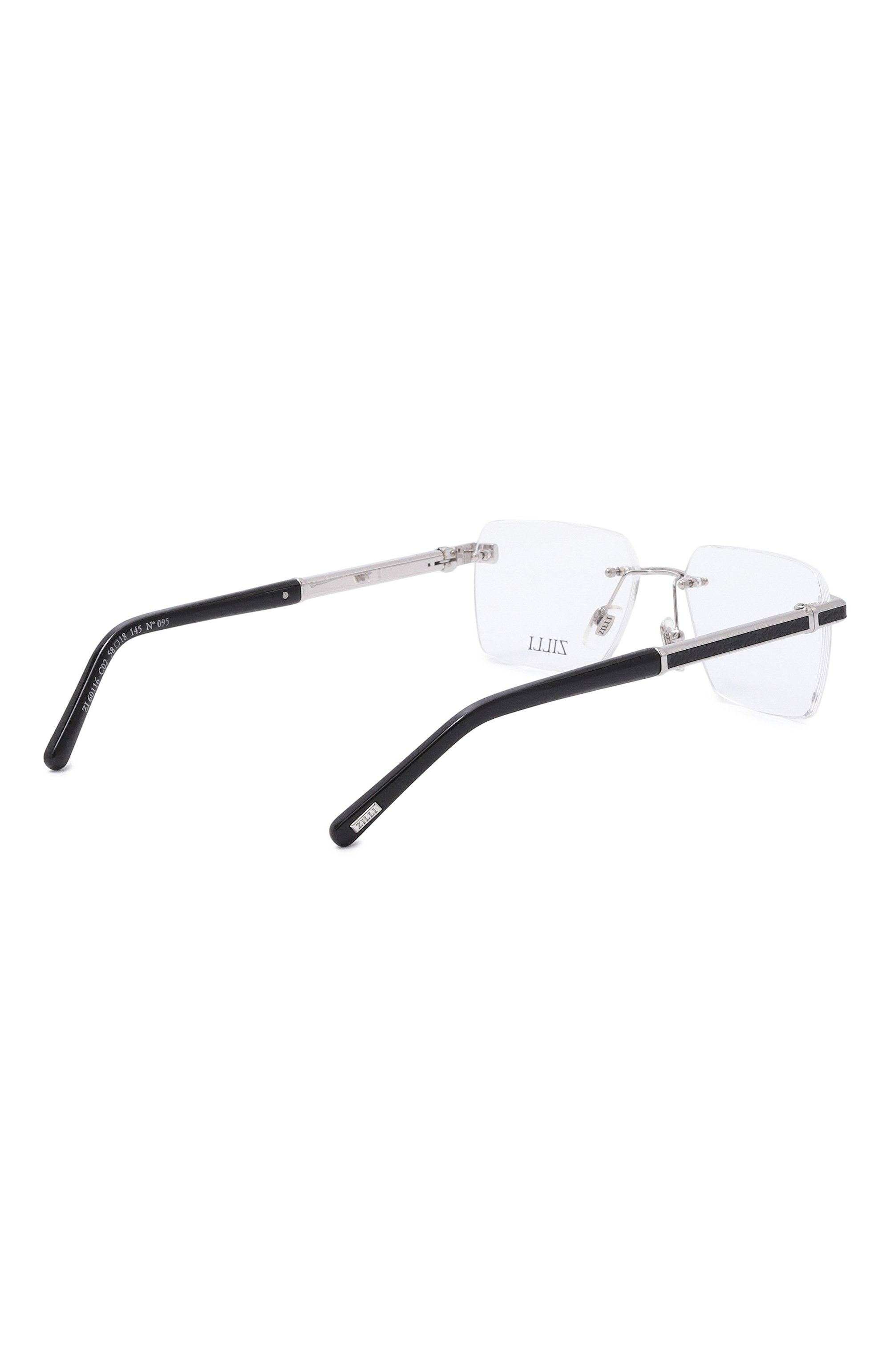 Оправа ZILLI черного цвета по цене 65700 руб., арт. ZI-60116 C02, фото 4 Оправа ZILLI, арт. ZI-60116 C02, фото 4