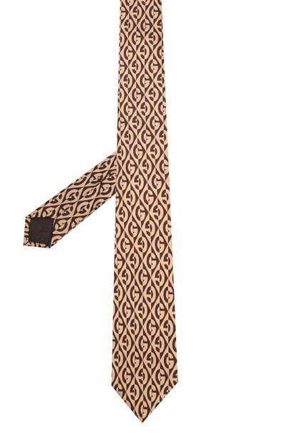 Шелковый галстук GUCCI, арт. 595706/4E001, фото 2