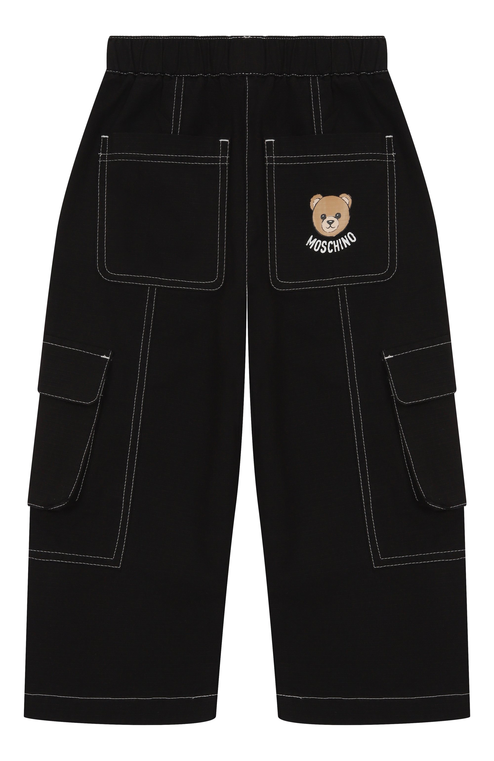 Хлопковые брюки-карго MOSCHINO, арт. HUP08J/LZA24/4-8, фото 2