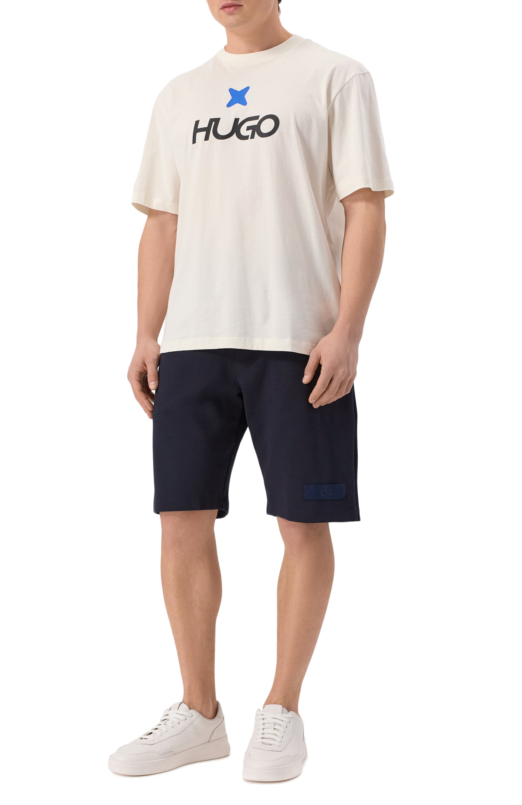 Хлопковая футболка HUGO BLUE, арт. 50542934, фото 2