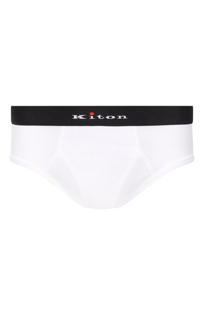 Мужские хлопковые брифы KITON, арт. UNWBX15K0727H01