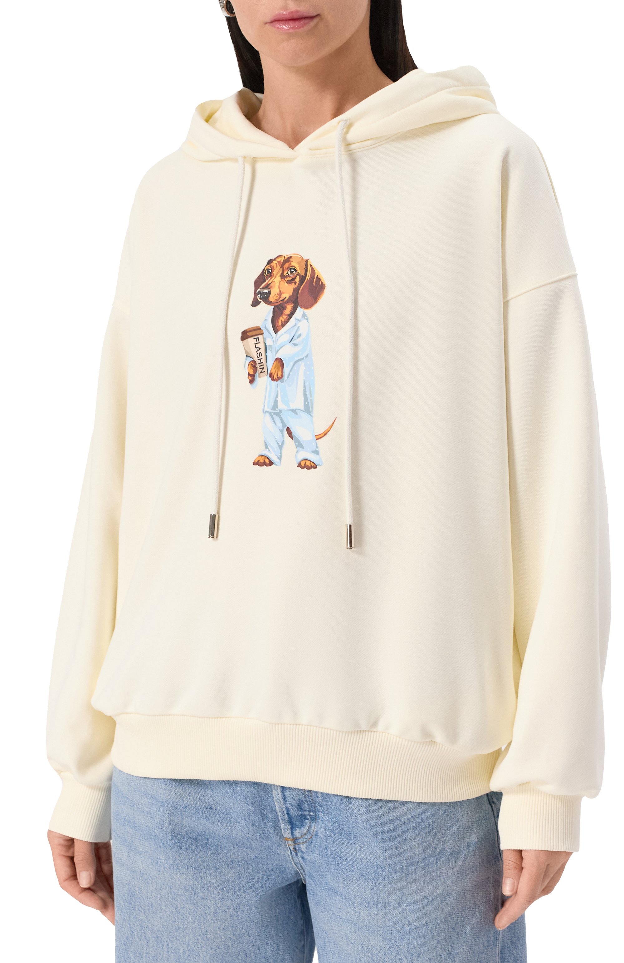 Хлопковое худи FLASHIN, арт. FS25HDOT, фото 3