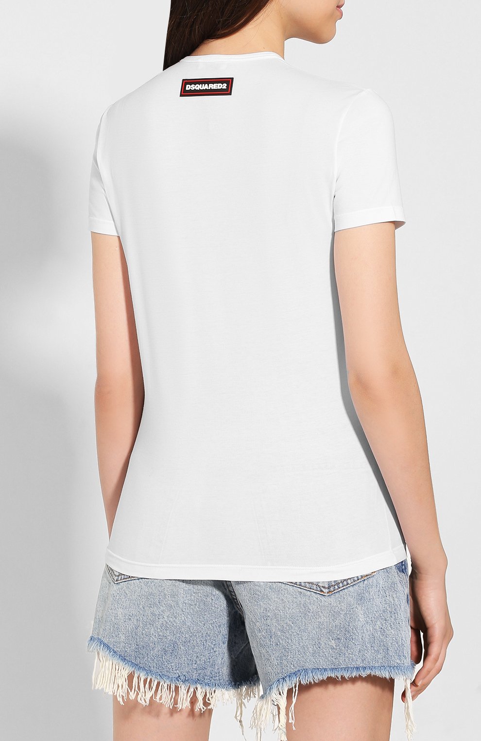 Хлопковая футболка DSQUARED2, арт. D8M202480, фото 4