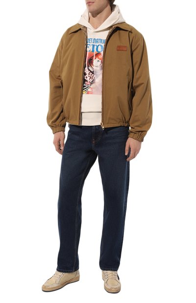 Кожаные кеды sky-star GOLDEN GOOSE DELUXE BRAND, арт. GMF00230/F0033391035, фото 2