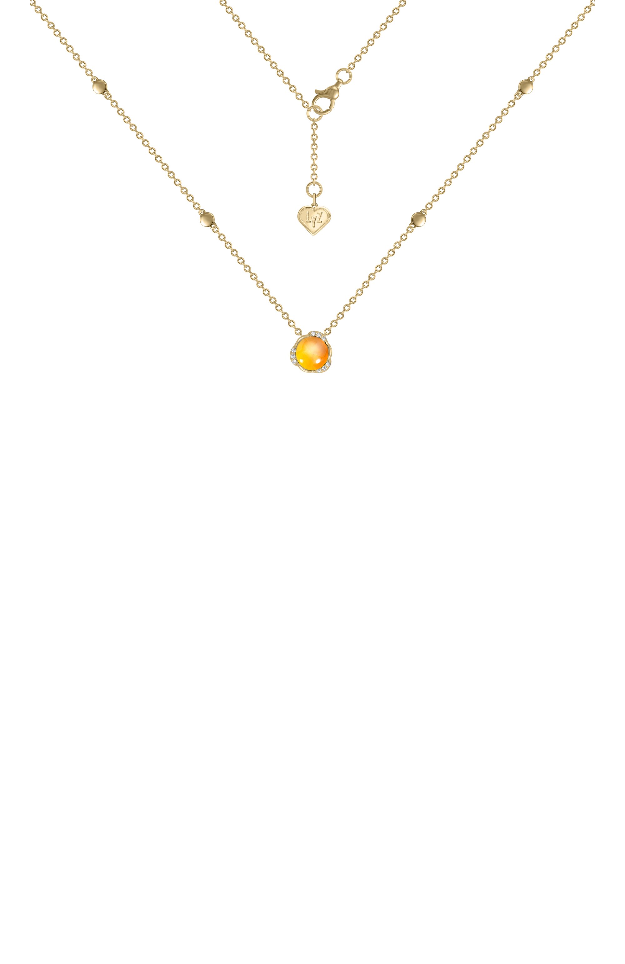 Колье LUCKY ZNAKY, арт. MERLYZ-CH01-BTCIT-Y-6 MM, фото 1