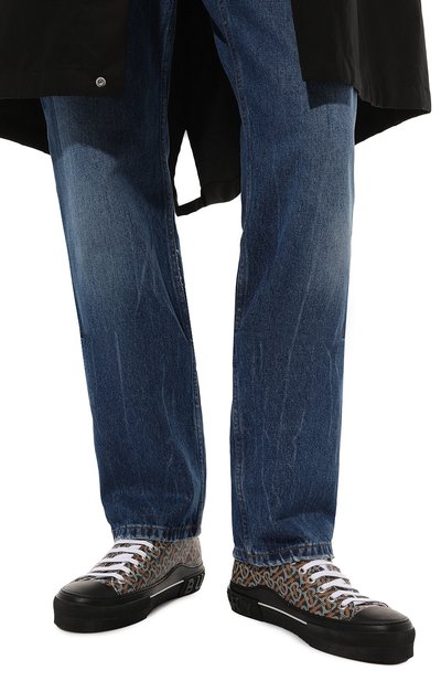 Кеды из экокожи jack BURBERRY, арт. 8059253, фото 3