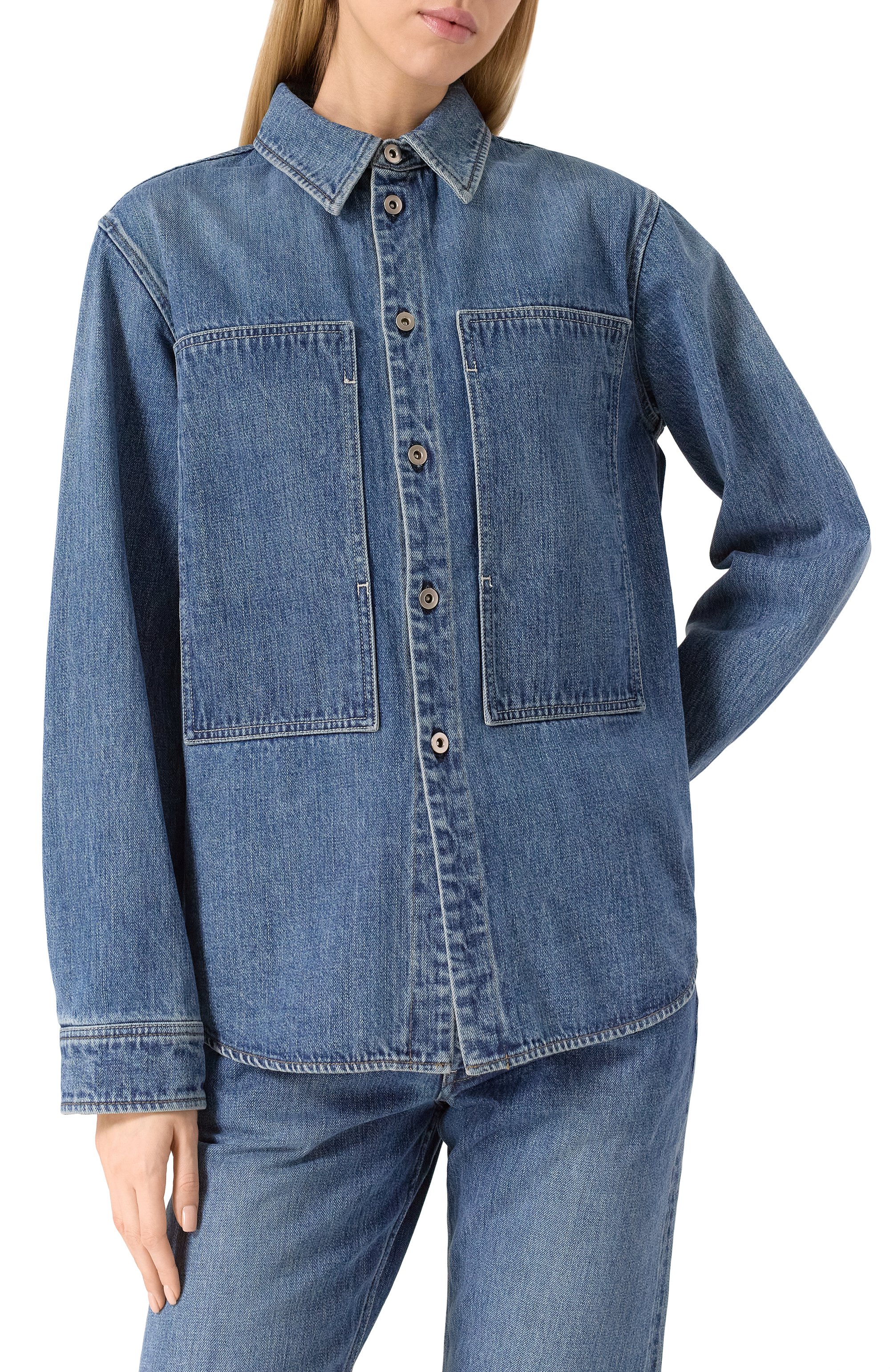 Джинсовая рубашка JIL SANDER, арт. J40DL0153-J45259, фото 3