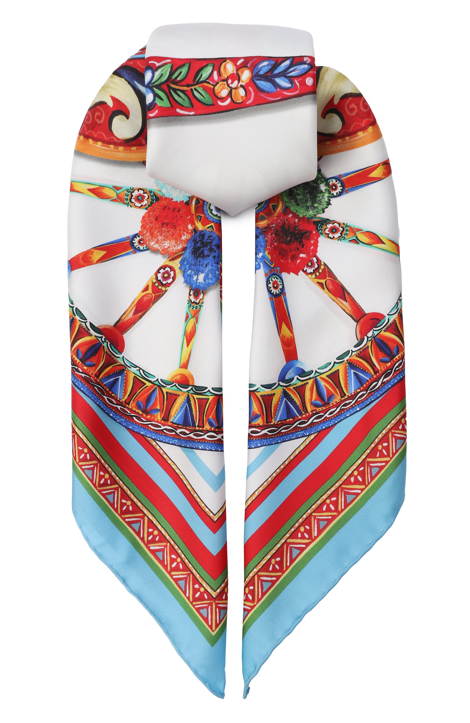 Шелковый платок DOLCE & GABBANA, арт. FN090R/GDDU5, фото 1
