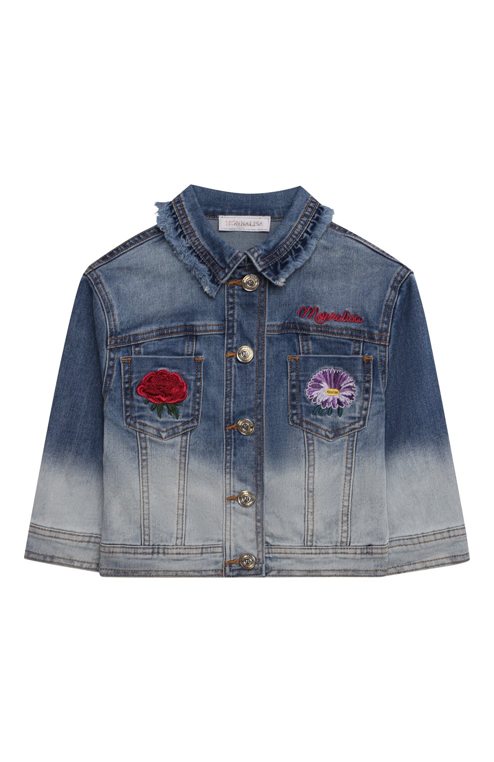 Джинсовая куртка MONNALISA, арт. 197102R2, фото 1