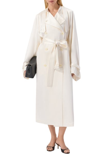 Атласный тренч TOTEME, арт. 262-WR00288-FB0526, фото 2