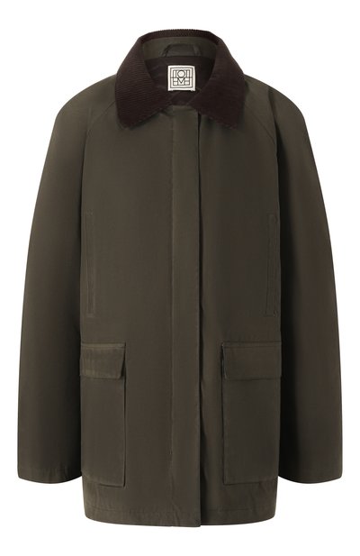 Женская хлопковая куртка TOTEME, арт. 244-WR04722-FB0320