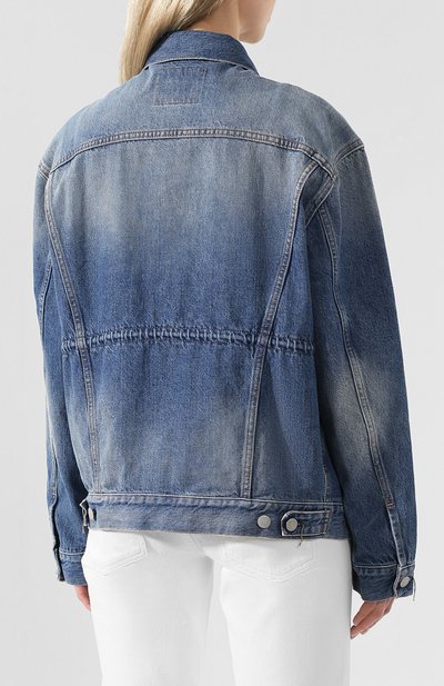 Джинсовая куртка ACNE STUDIOS голубого цвета по цене 29500 руб., арт. A90097, фото 4 Джинсовая куртка ACNE STUDIOS, арт. A90097, фото 4