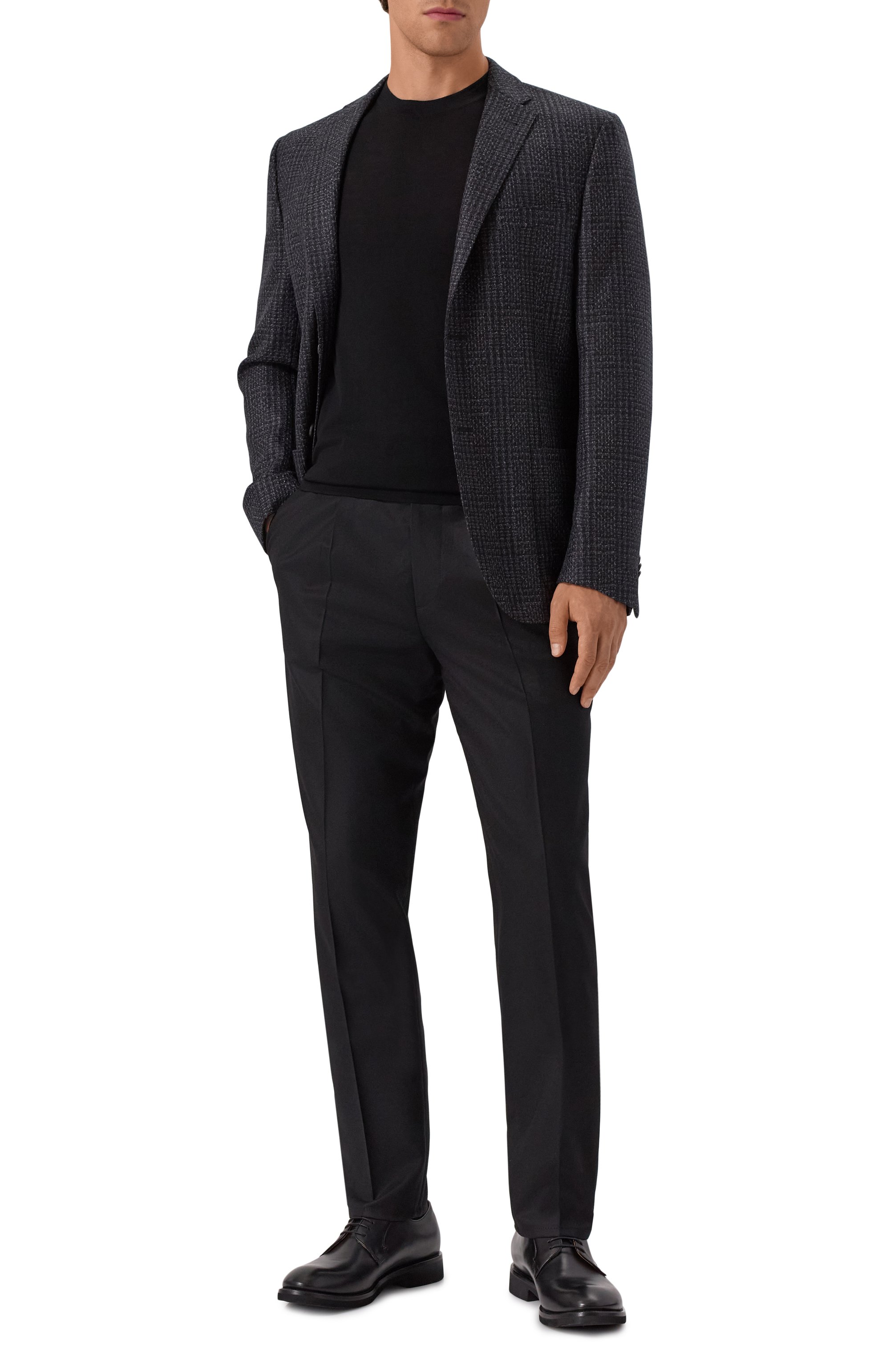 Кожаные дерби KITON, арт. USSA189N0112301, фото 2