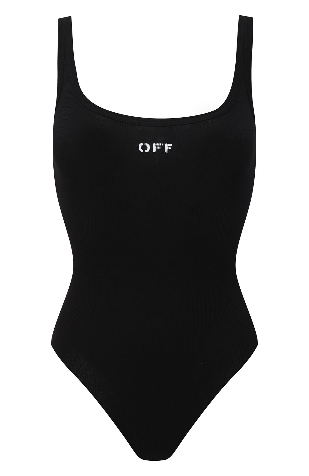 Хлопковое боди OFF-WHITE, арт. 0WDD026R21FAB001, фото 1