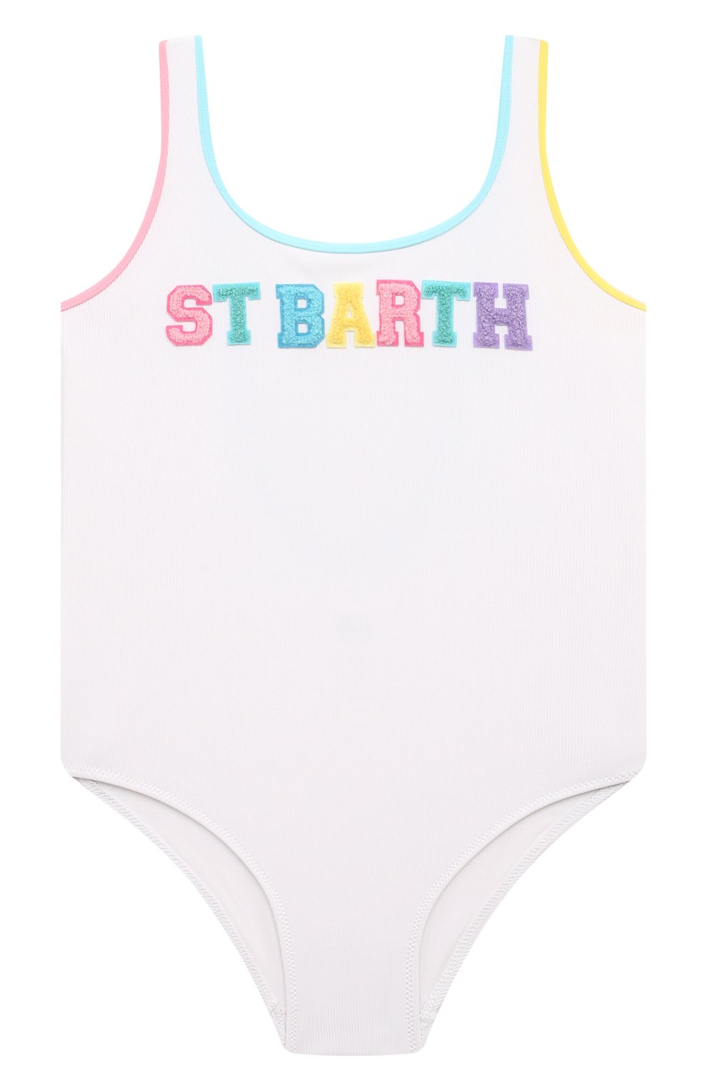 Слитный купальник MC2 SAINT BARTH белого цвета по цене 12150 руб., арт. STBK CARA STRING/CARA003/00062F, фото 1 Слитный купальник MC2 SAINT BARTH, арт. STBK CARA STRING/CARA003/00062F, фото 1