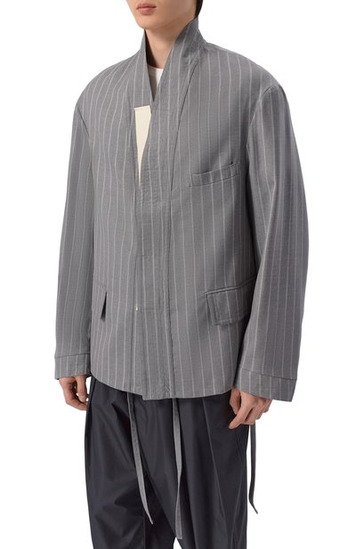 Шерстяной пиджак MORDECAI серого цвета по цене 155500 руб., арт. 26E96MRU33L, фото 3 Шерстяной пиджак MORDECAI, арт. 26E96MRU33L, фото 3