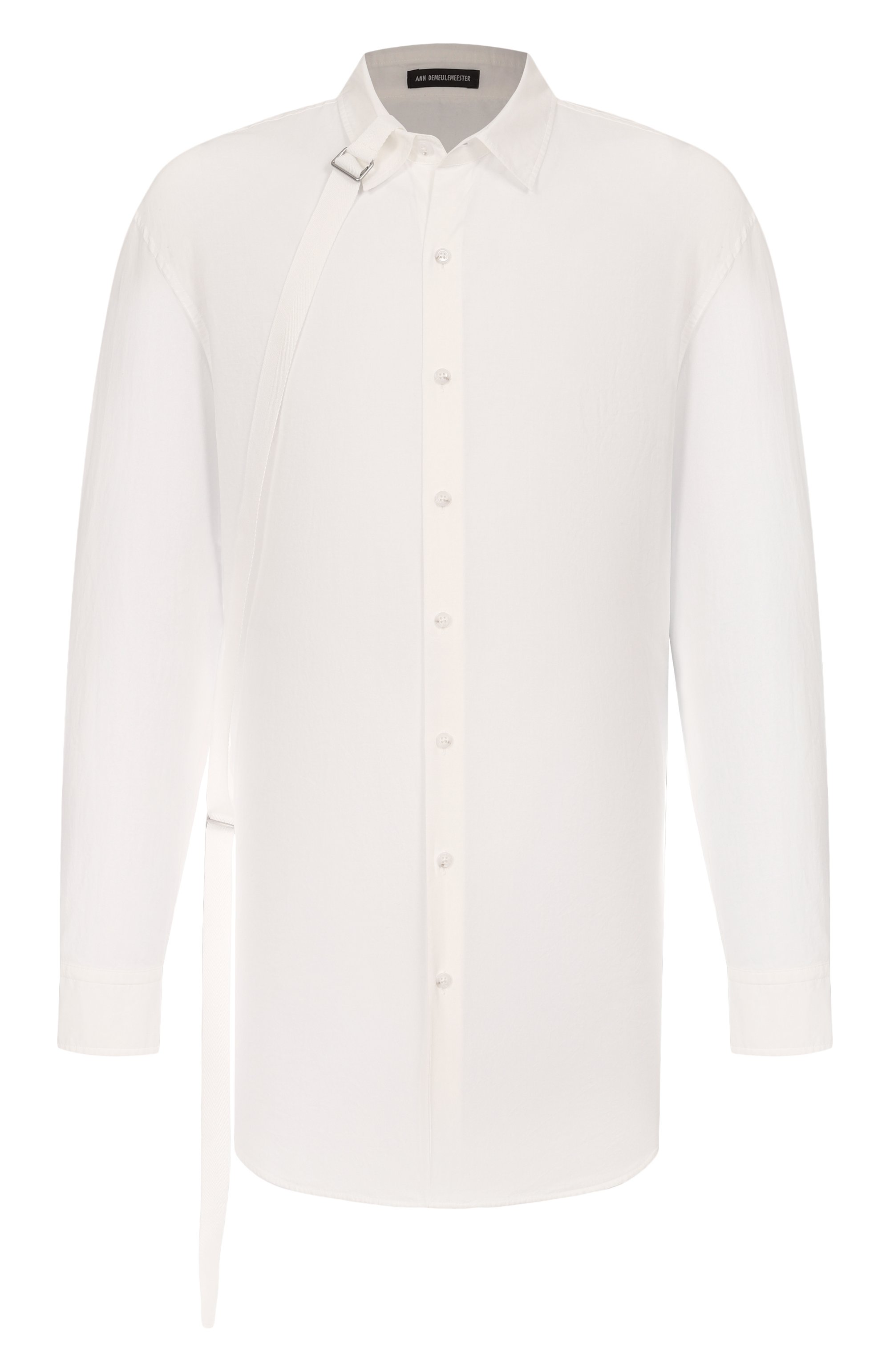Хлопковая рубашка ANN DEMEULEMEESTER, арт. B0013137/FA026, фото 1