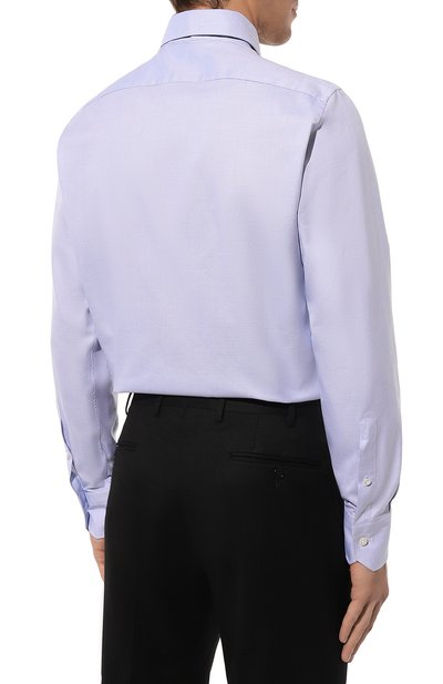 Хлопковая сорочка ZEGNA, арт. 703901A7/9MS0BA, фото 5