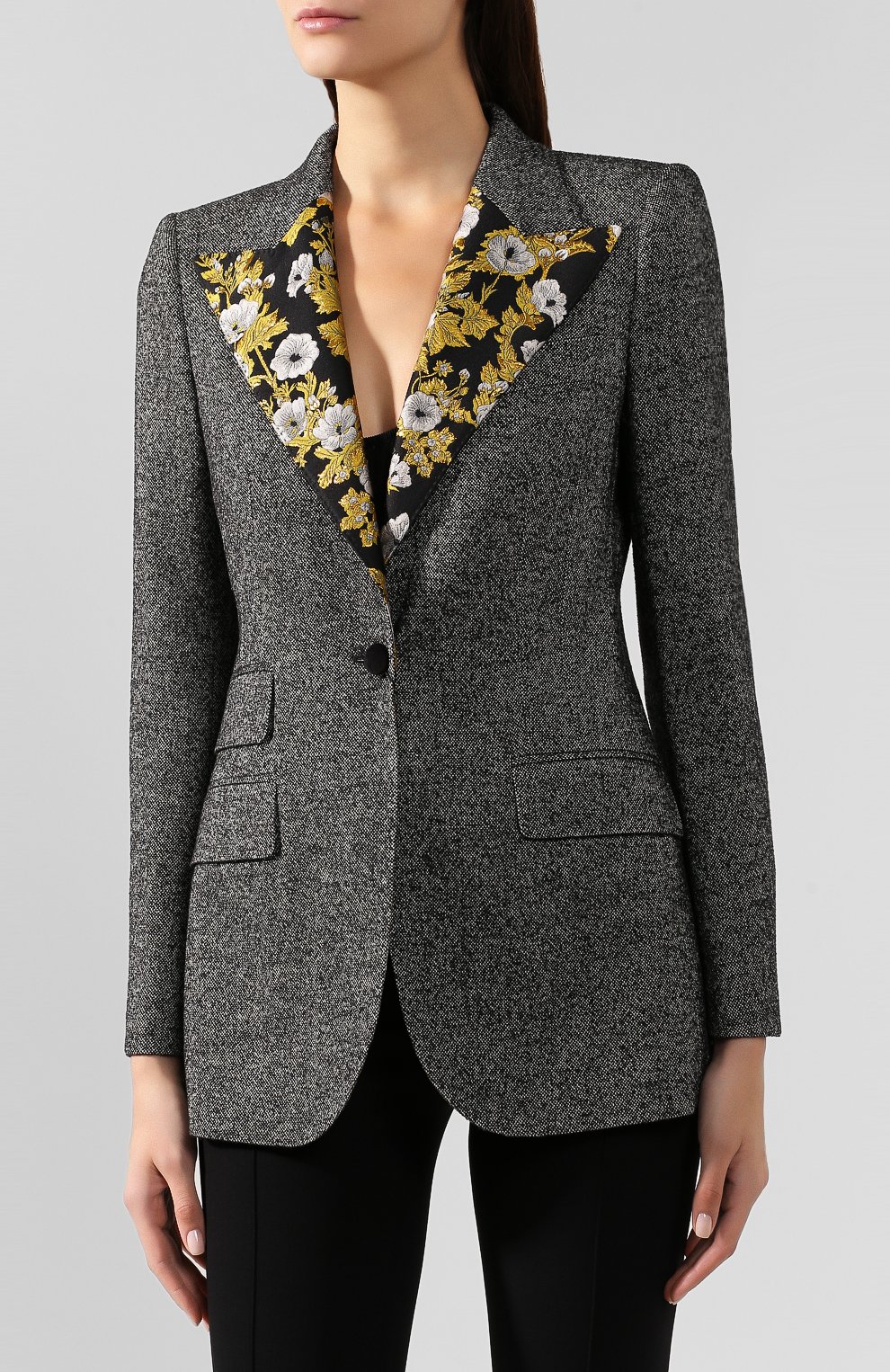 Шерстяной жакет DOLCE & GABBANA, арт. F29ACT/FMRAX, фото 3
