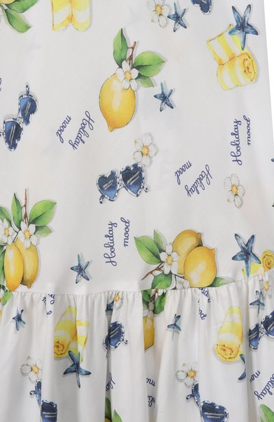 Хлопковый сарафан MONNALISA, арт. 19G913, фото 3