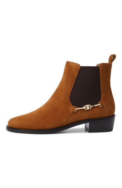 Замшевые челси FERRAGAMO, арт. 01K234/784_SUEDE, фото 4
