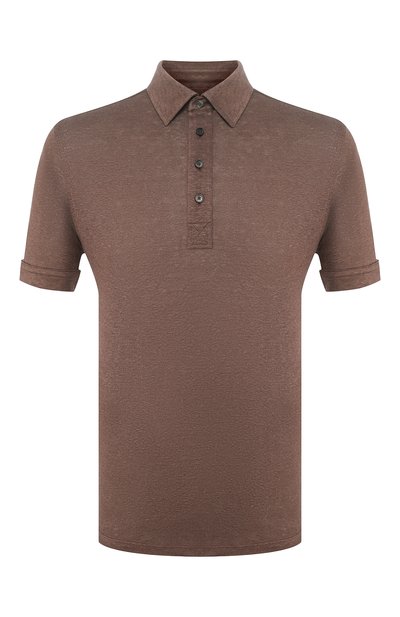 Льняное поло ZEGNA, арт. UU564/723, фото 1