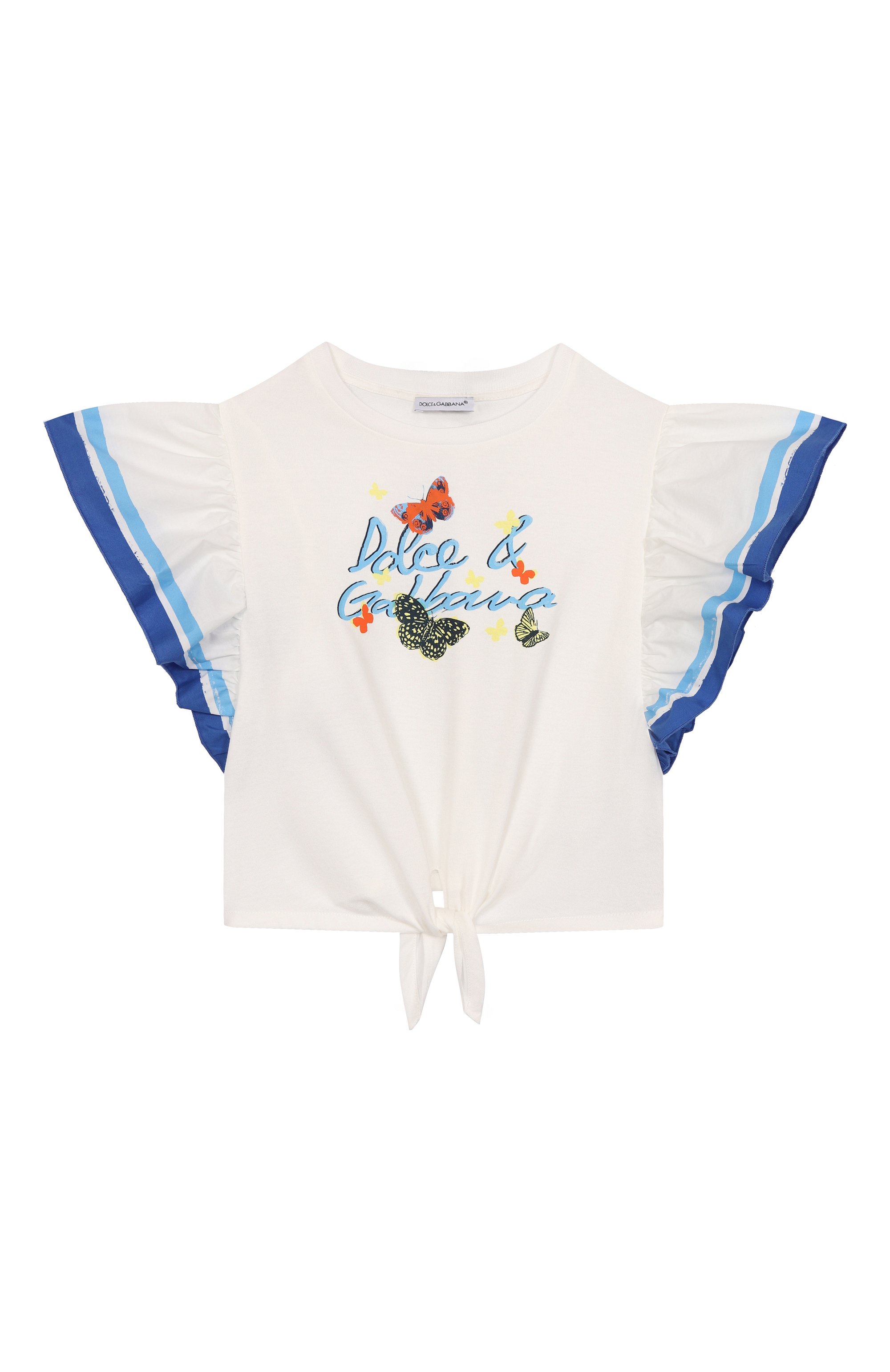 Хлопковая футболка DOLCE & GABBANA, арт. L5JTNS/G700L/2-6, фото 1