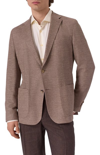 Пиджак изо льна и хлопка WINDSOR, арт. 13 GIR0-J35 10009038 02/30046378, фото 3
