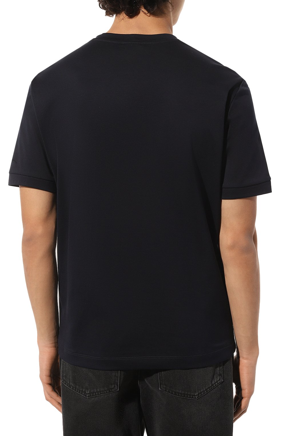 Хлопковая футболка GIORGIO ARMANI, арт. 3DST53/SJFBZ, фото 4