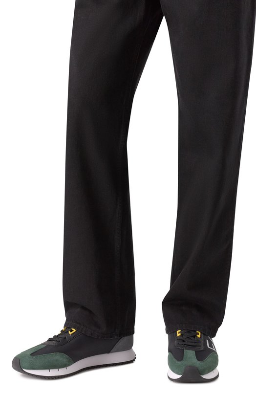 Комбинированные кроссовки EA7 7X000541/AF18609 Разноцветный  7X000541/AF18609 Фото 3