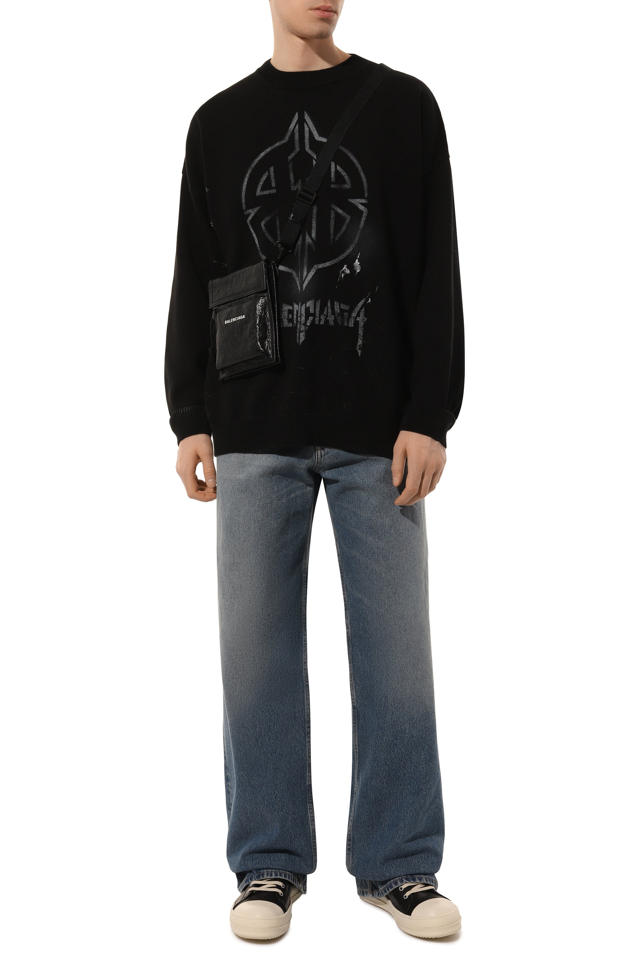 Хлопковый свитшот BALENCIAGA, арт. 793662/T3324, фото 2