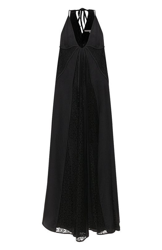 

Хлопковое платье Stella McCartney, Чёрный