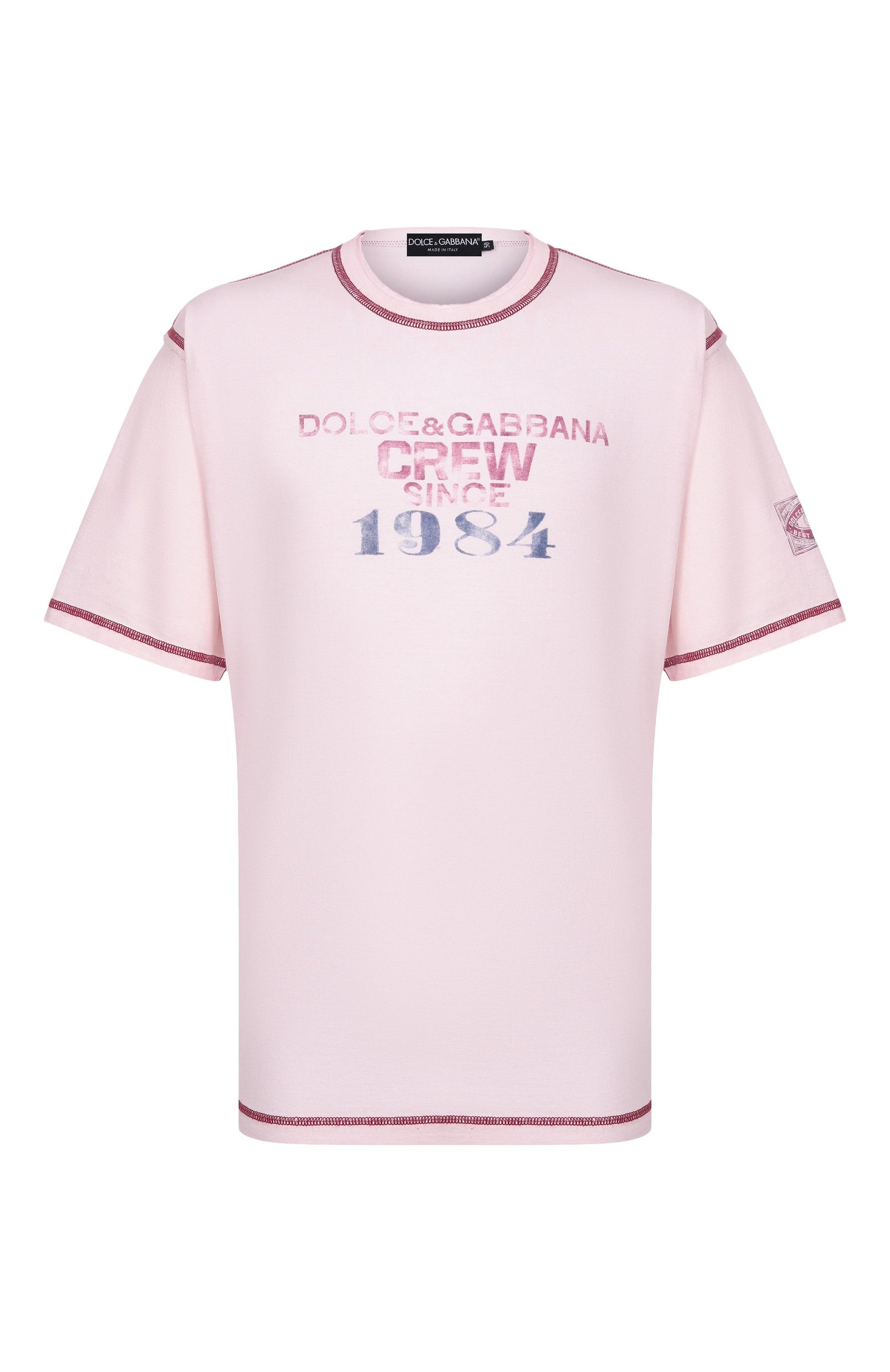 Хлопковая футболка DOLCE & GABBANA, арт. G8T05T/G7PPC, фото 1